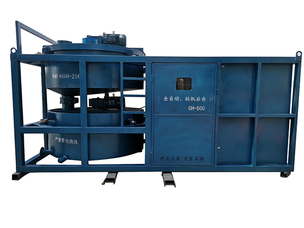 環保型全自動樁機后臺CH-500